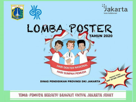  Peringati Hari Sumpah Pemuda dan Dokter Nasional, Disdik DKI Gelar Lomba Desain Poster Hingga Tikto