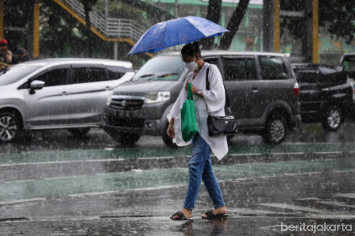 Jakarta guyur hujan hari ini