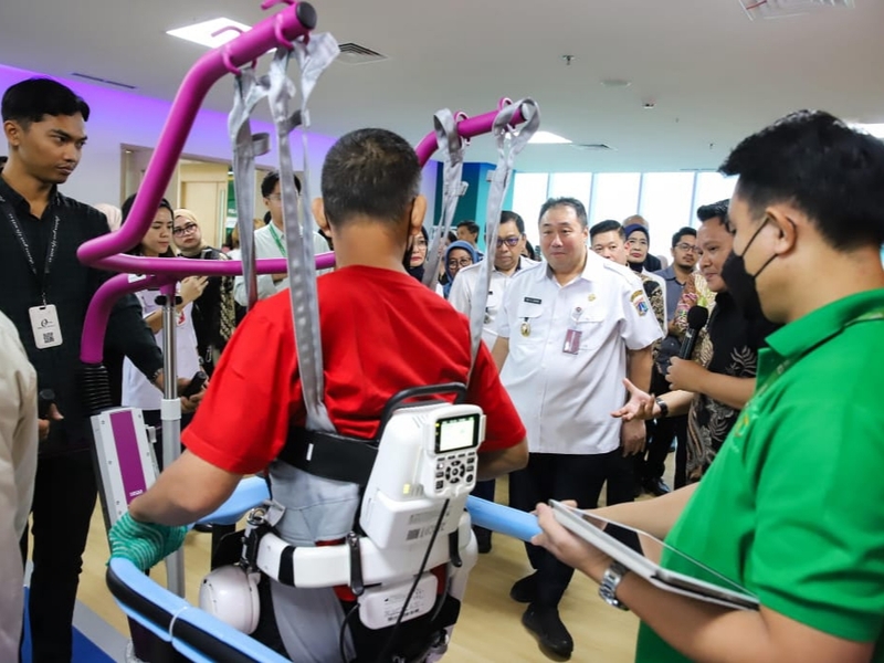 Wawali Jakpus, Peresmian, Layanan, Rehabilitasi, Robotic, Sport Center