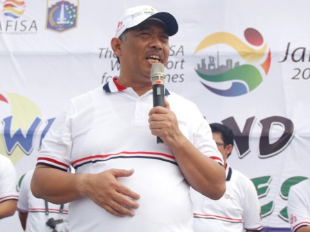 Menpora-Kepala Disorda DKI Jajal Games Tafisa World 2016