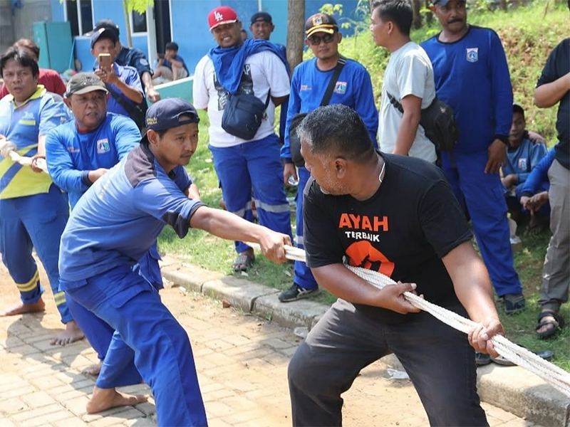  Lomba Agustusan Sudin SDA Jaksel Digelar Meriah