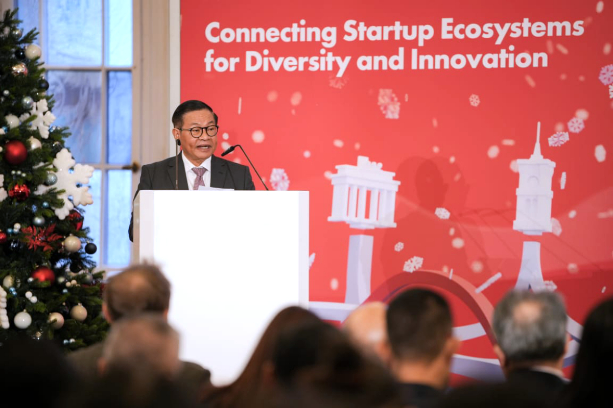 Pramono sebagai pembicara utama pada pembukaan AsiaBerlin Summit 2025