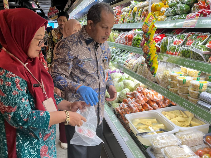 Pengawasan Pangan di Empat Pasar Jaksel Tidak Ditemukan Zat Berbahaya