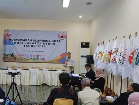 KONI Jakarta Utara Gelar Musyawarah Olahraga Kota tahun 2022