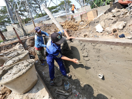 Sudin SDA Jakut Bangun Saluran Di Cilincing