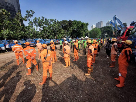 Ratusan Personil di Kerahkan dalam Antisipasi Pemusim Hujan