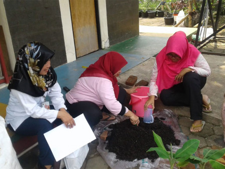 Pisang Cavendish Dibudidayakan di RPTRA Melati Duri Pulo 