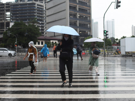 Sebagian Jakarta Berpotensi Diguyur Hujan 