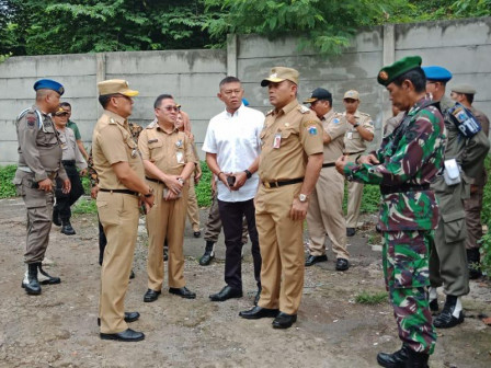 Pemkot Jaksel Pasang Plang Aset Milik Pemprov DKI Jakarta 