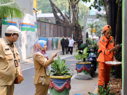 Progres Penataan Kawasan TW 3 Kelurahan Cikini Capai 80 Persen