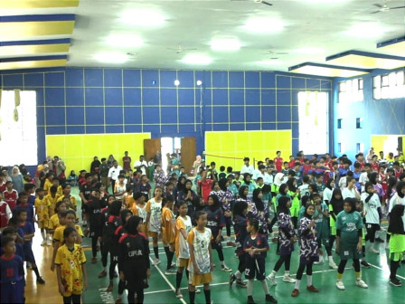 24 Tim Pelajar Ikuti Kejuaraan Sepak Takraw Kasudin Pendidikan Jaksel Cup