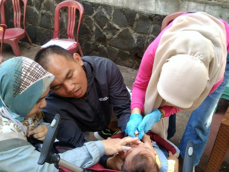 Capaian Imunisasi Polio di Cibubur Tembus 94,26 Persen 