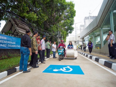 PT MRT Jakarta Telah Sediakan Parkir Khusus Untuk Disabilitas