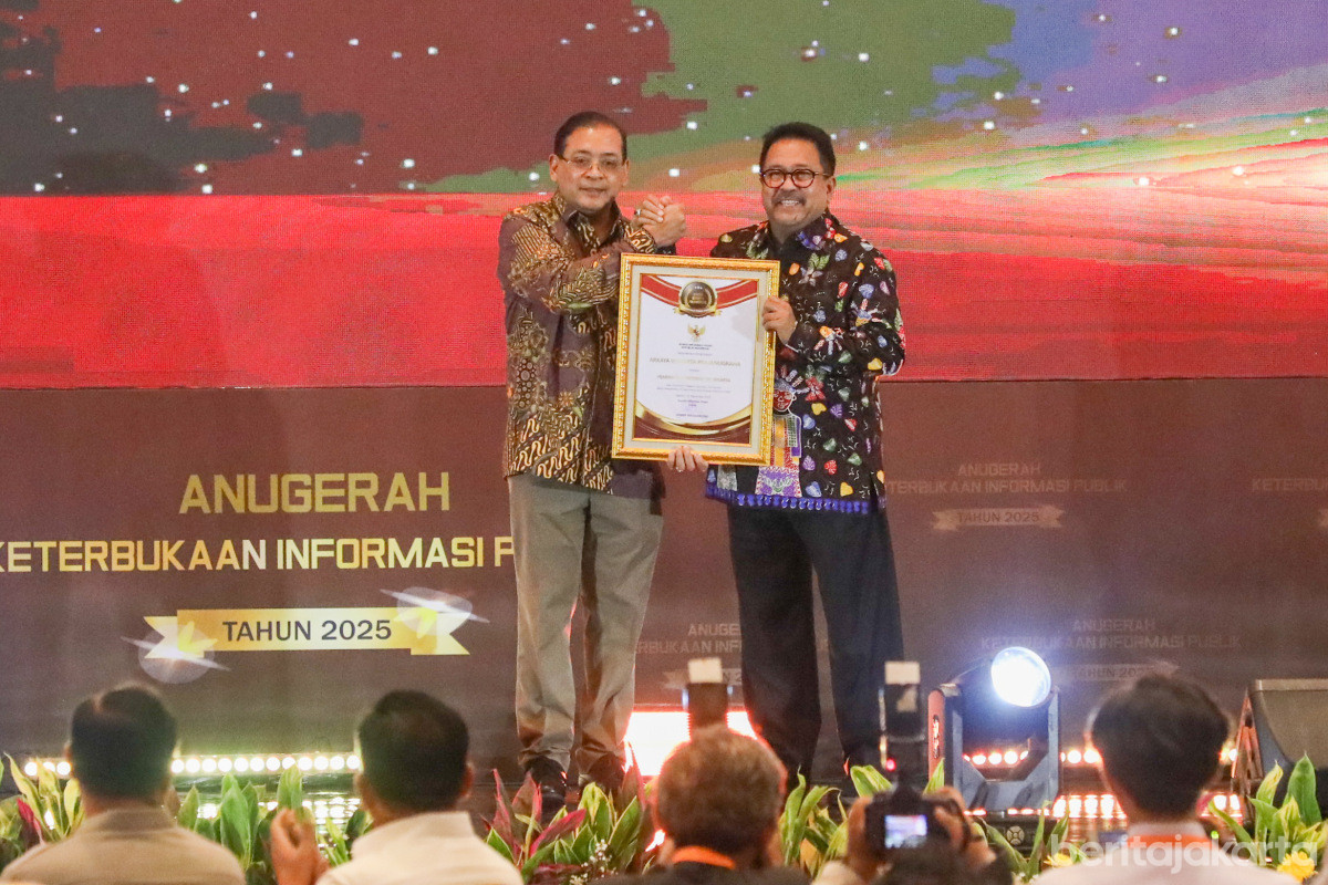 DKI Raih Predikat Terbaik Keterbukaan Informasi Publik Nasional 2025 