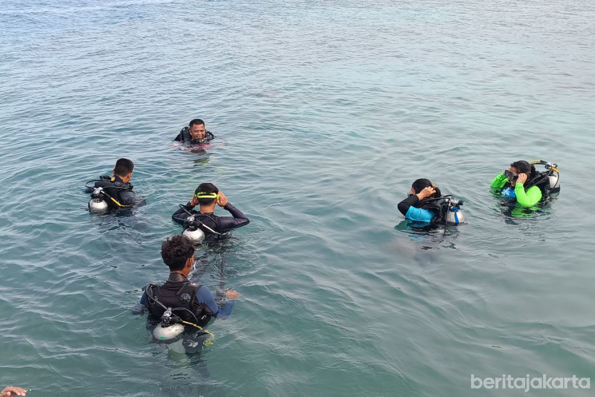 Warga Kepulauan Seribu Bahagia Ikuti Pelatihan Selam Open Water