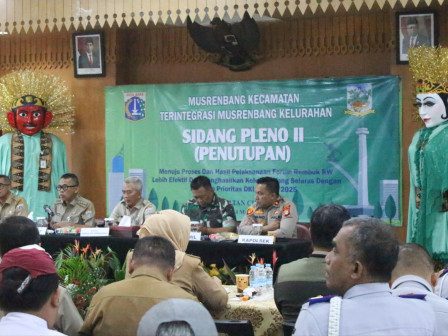 Pemkot Jaksel Gelar Sidang Pleno II (Penutupan) Musrenbang di Kecamatan Cilandak 