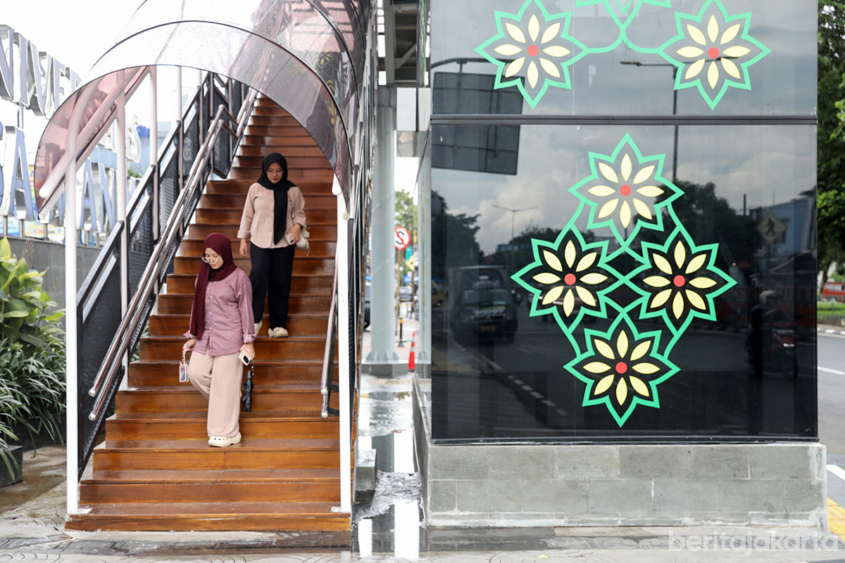 JPO Pangkalan Jati, Jakarta Timur