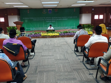 Seleksi Terbatas STQ XXVI tahun 2022 Jakbar Resmi Dibuka 