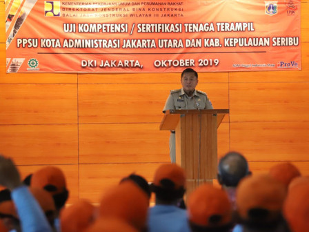  950 Petugas PPSU Jakut Ikut Uji Sertifikasi Kompetensi