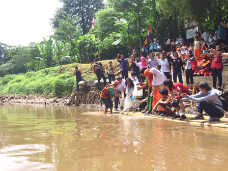 Palyja Gelar Aksi Peduli Lingkungan di Sungai Ciliwung