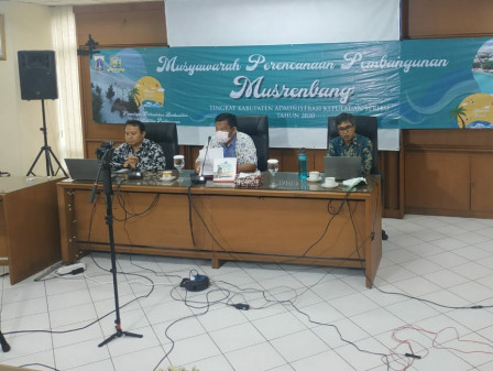 Pemkab Kepulauan Seribu Gelar Sidang Lanjutan Program Musrenbang Tingkat Kabupaten Secara Online