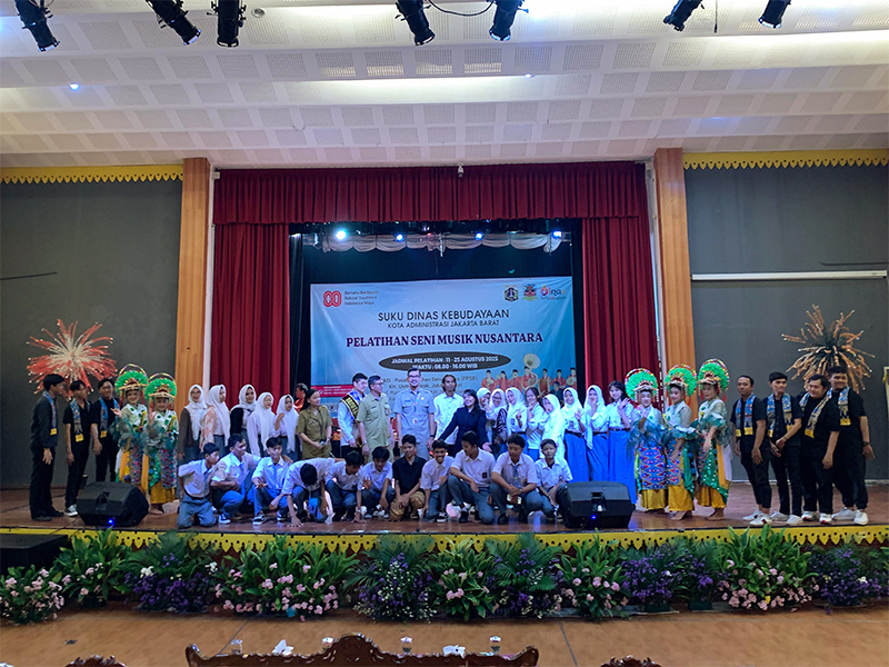  30 Pelajar di Jakbar Ikuti Pelatihan Seni Musik Nusantara
