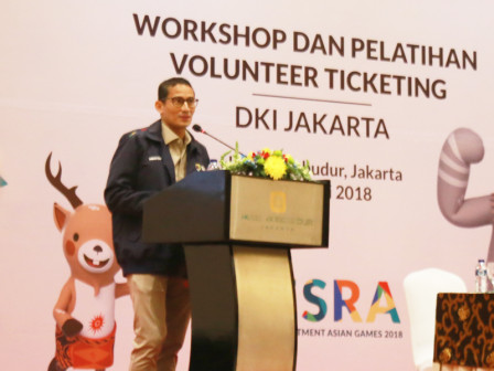  Sandi Buka Kegiatan Workshop Pelatihan Ticketing Asian Games XVIII 