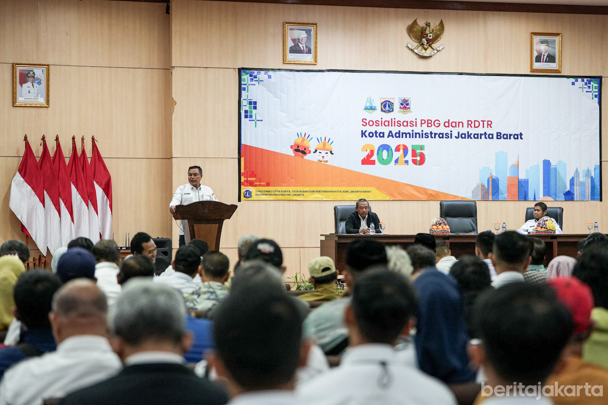 Sosialisasi PBG, RDTR, Jakbar 