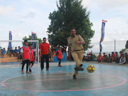  26 Tim Futsal Sekolah Meriahkan Karang Taruna Cup Pulau Panggang