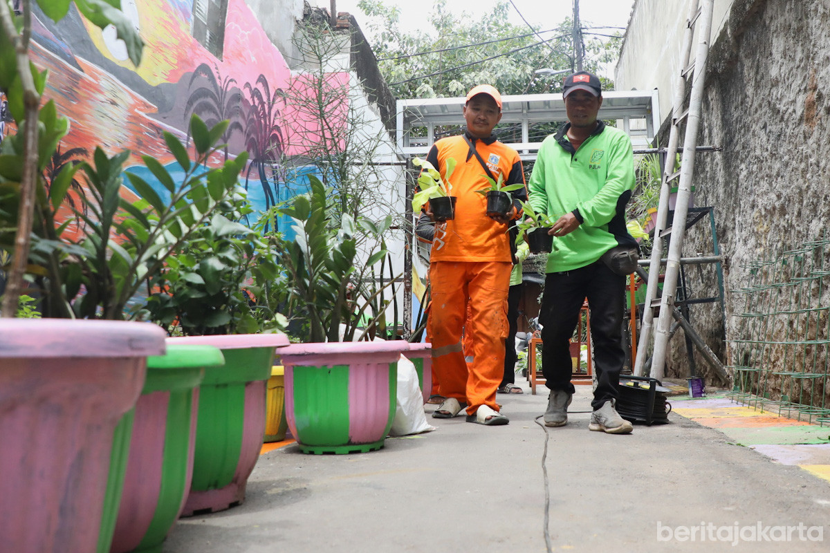 Penataan lingkungan di Jakarta Pusat