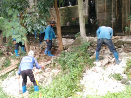 Perbaikan Turap di PHB Dermaga Rampung 