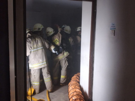Kebakaran Lift di RS Omni Berhasil Dipadamkan Petugas