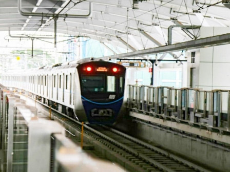 Berhasil Dukung PSBB, Penumpang MRT Jakarta Turun Drastis