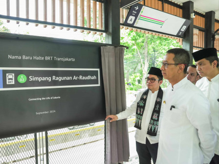 Transjakarta Selaraskan Nama Halte Ragunan dengan Masjid Ar-Raudhah