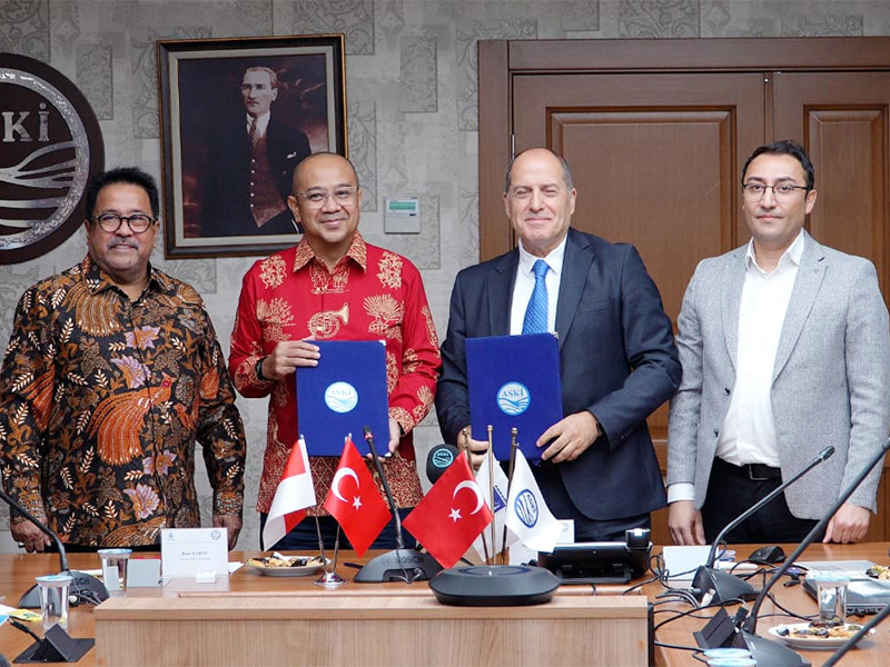 PAM Jaya dan ASKI Tandatangani LoI Penguatan Layanan Air di Jakarta