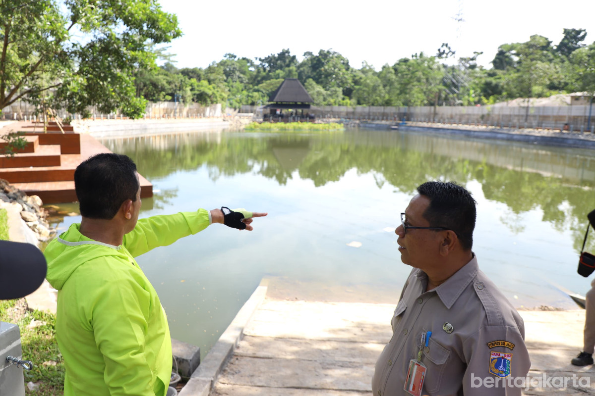 Embung Lapangan Merah Jagakarsa Solusi Atasi Permasalahan Genangan