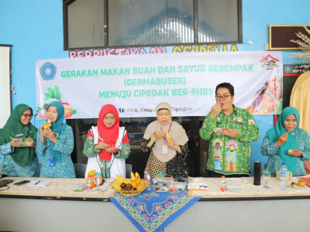 Keluarhan Cipedak, TP PKK Cipedak, Launching, Germabuser