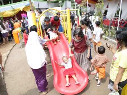 Lahan Parkir Diubah Jadi RPTRA Karet Tengsin