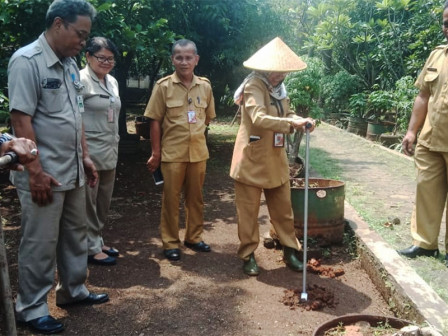 Pemkot Jakbar Bikin 300 Titik Vertical Drainase di Lahan BPP Kembangan 