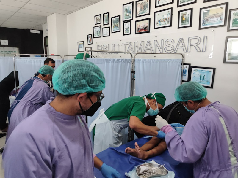  30 Anak Ikuti Sunatan Massal Gratis di RSUD Tamansari