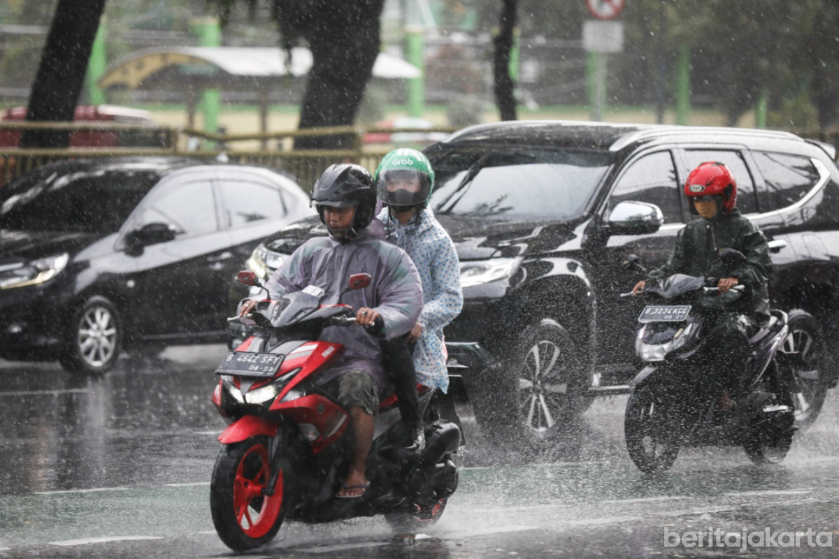 BMKG Prakirakan Hujan Ringan Guyur Jakarta 