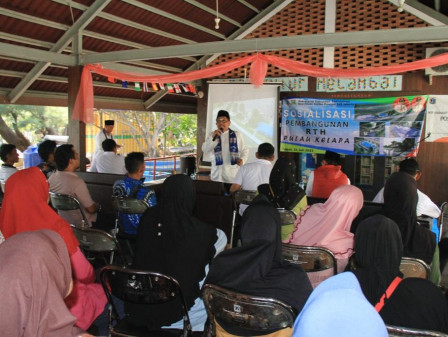 30 Warga Diberi Sosialisasi Pembangunan RTH Pulau Kelapa