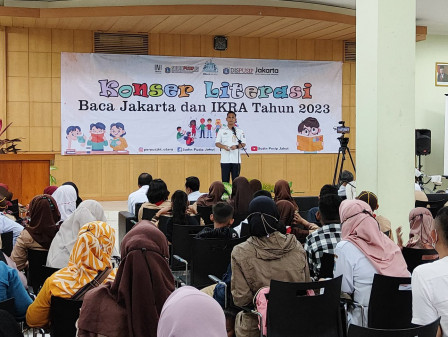 Sudin Pusip Adakan Konser Literasi Baca Jakarta Dan IKRA 