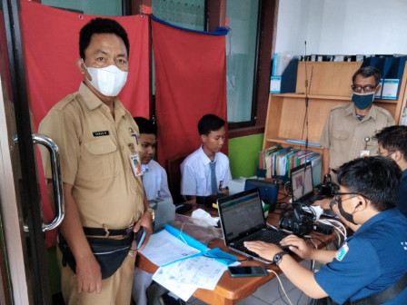 31 Siswa Sekolah MA Yapis Tanjung Priok Melakukan Perekaman KTP El