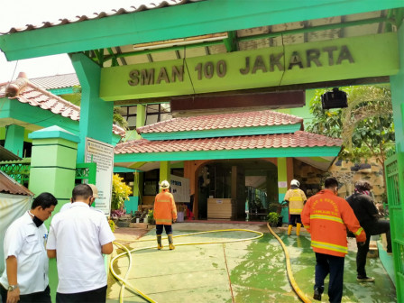 Kebakaran SMAN 100 Tidak Ganggu PPDB dan KBM