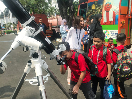 Planetarium Jakarta Ajak Pengunjung JID Expo Melihat Keindahan Astronomi