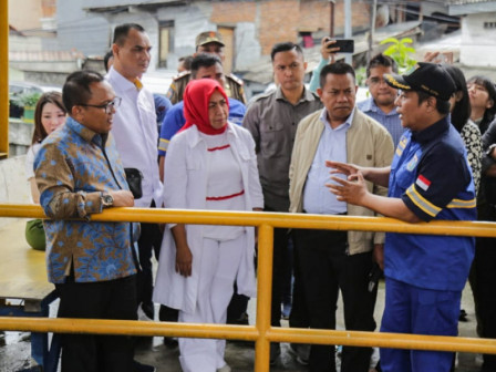 Rombongan Anggota Dewan Tinjau Langsung 5 Rumah Pompa di Jakart