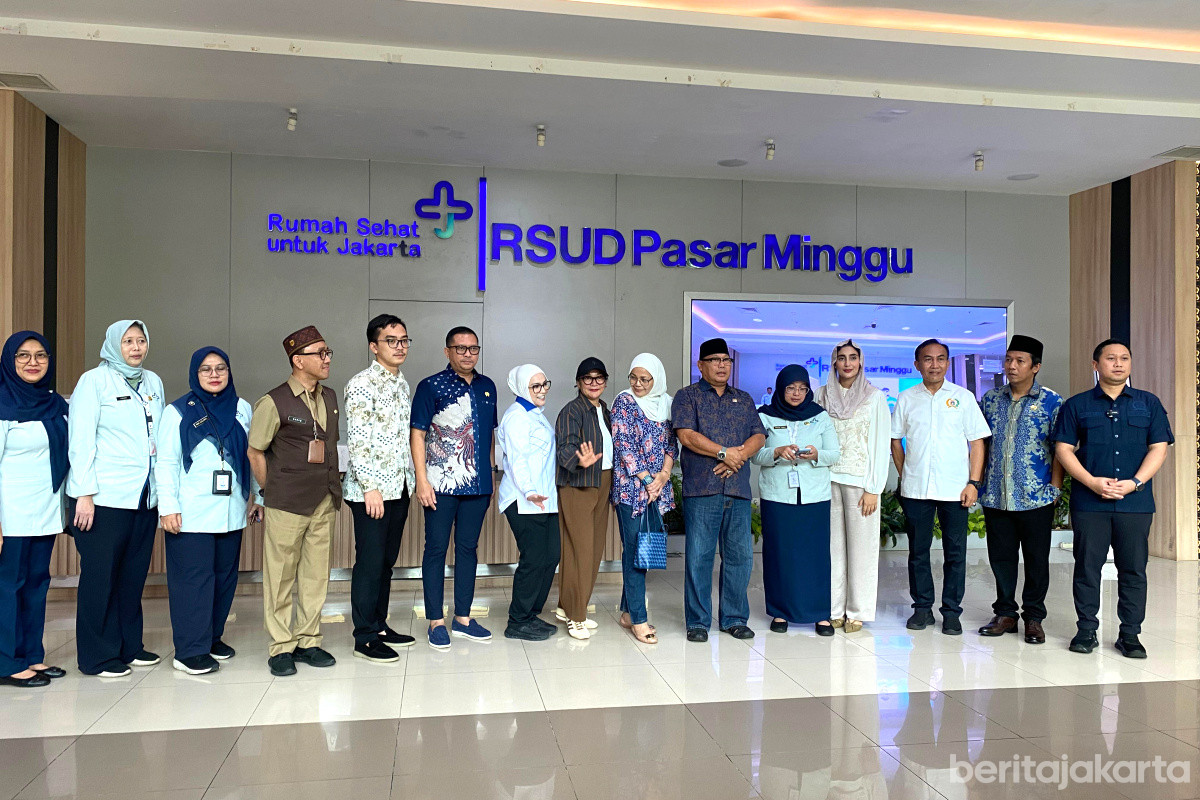 Komisi E DPRD DKI Jakarta melakukan kunjungan kerja ke RSUD Pasar Minggu
