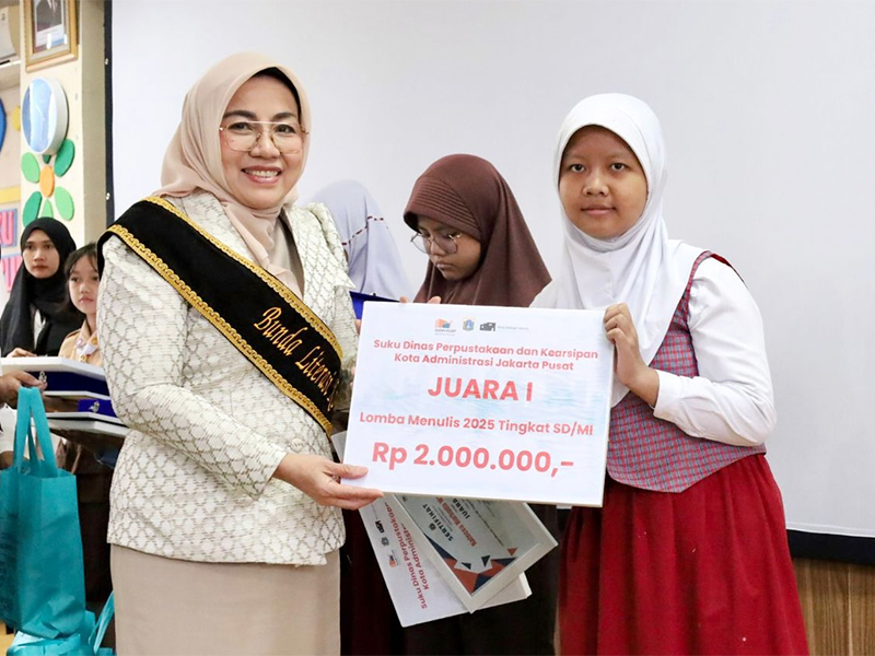 Sudin Pusip Jakpus Gelar Apresiasi Lomba Menulis - Bincang Jejak MH Thamrin