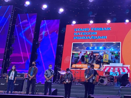 Pemprov DKI Raih Penghargaan Anjungan Terbaik di Jakarta Fair 2022